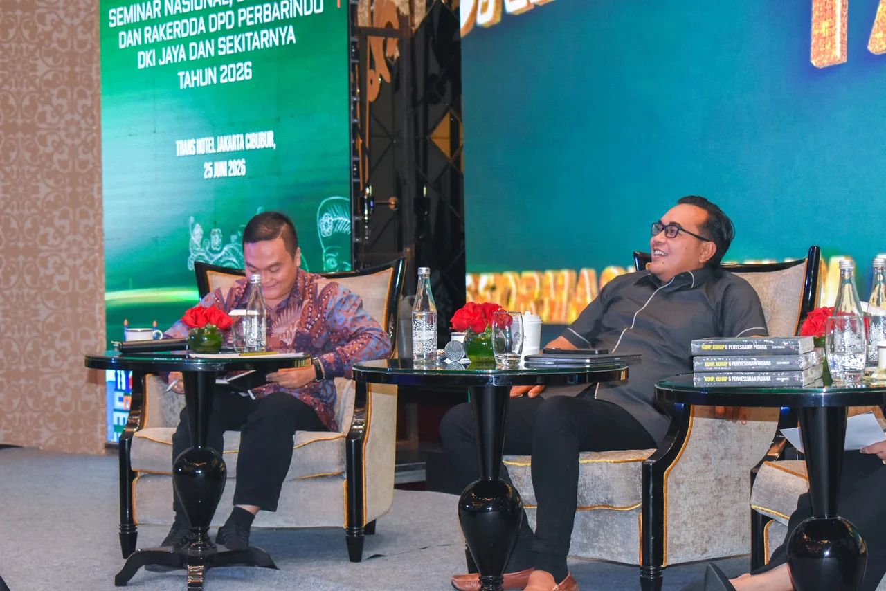 DPD Perbarindo DKI Jakarta dan Sekitarnya Gelar Seminar Nasional Bahas Dampak KUHP Baru